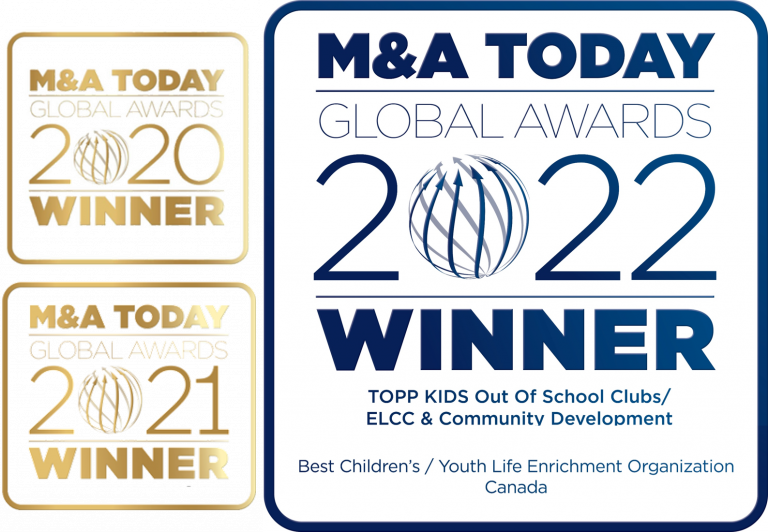 The M&A Today Awards- 2020 & 2021- Best Children & Youth Life Enrichment Organization